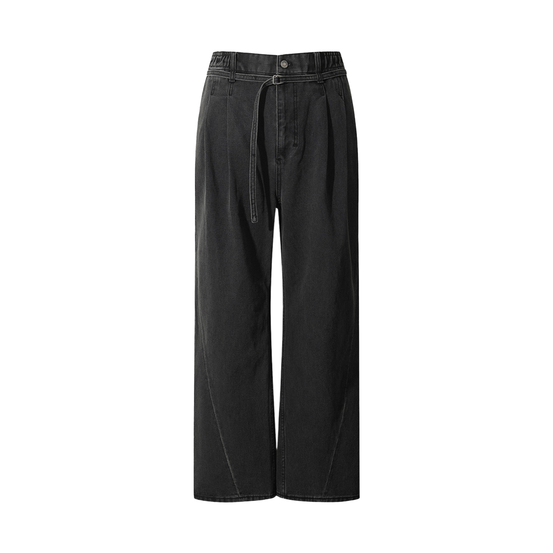 이로 들리 데님 밴딩 팬츠 블랙(Iro Delie Denim Banding Pants Black)