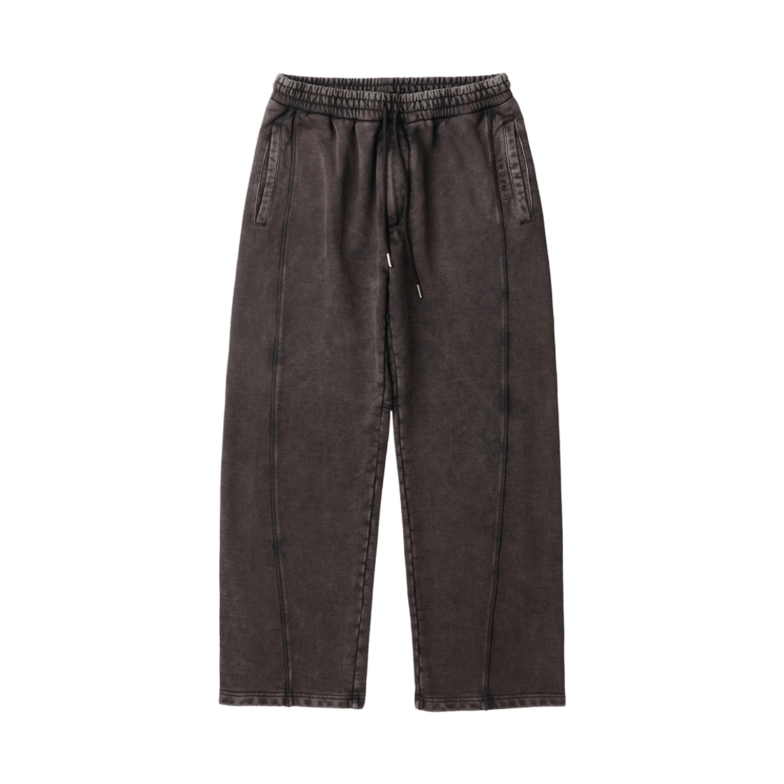 이로 판 가먼트다잉 스웨트트 팬츠 다크 그레이(Iro Fane Garment Dyed Sweat Pants Dark Gray)