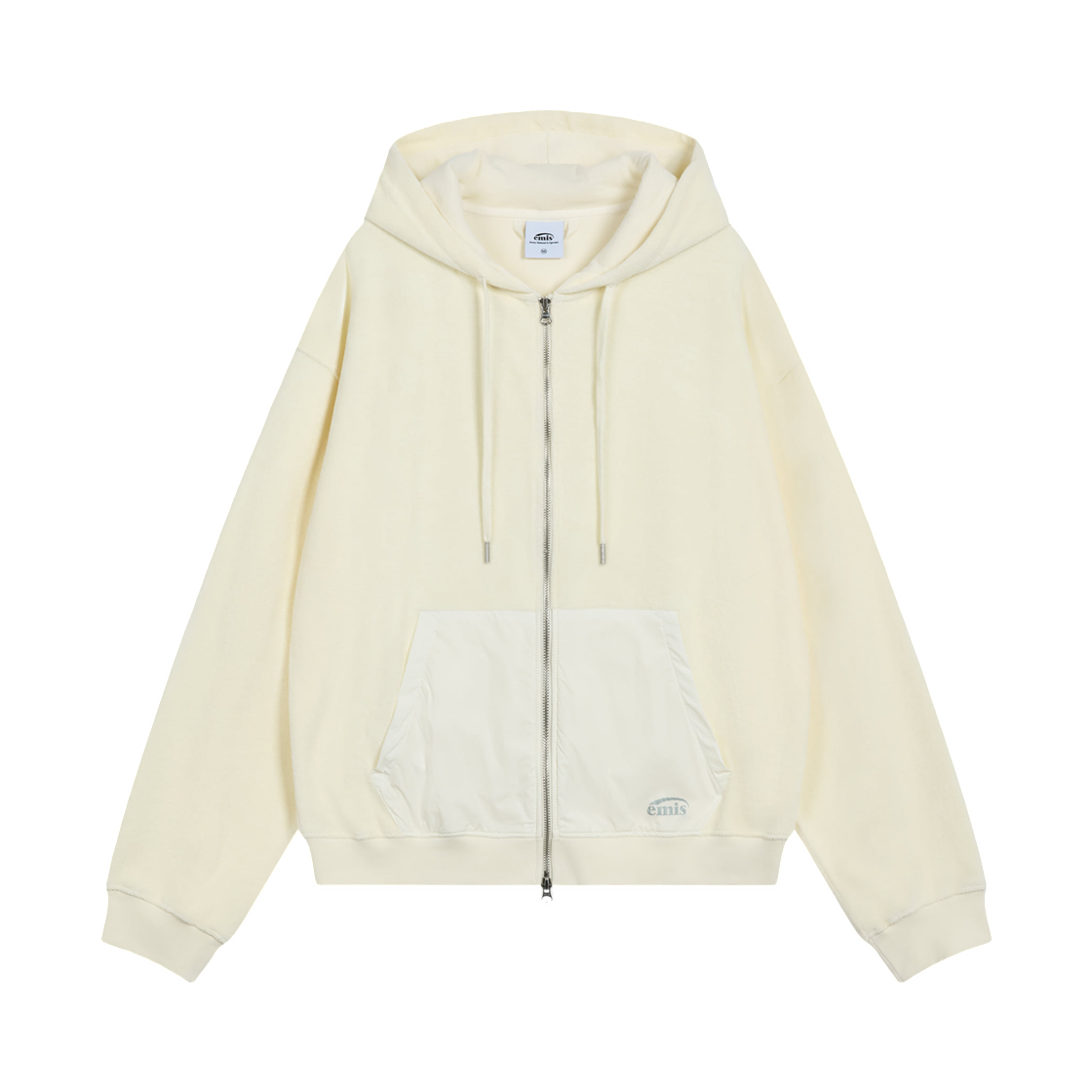 - Emis Terry Hood Jumper Ivory