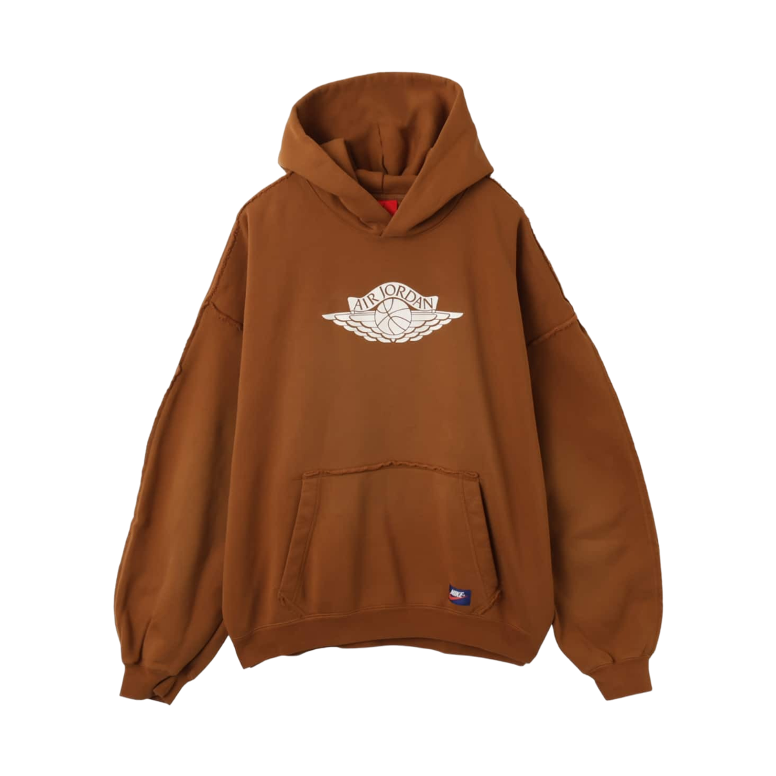 IM9191-281 Jordan Flight Wings Fleece Pullover Hoodie Light British Tan Sail (IM9191-281)