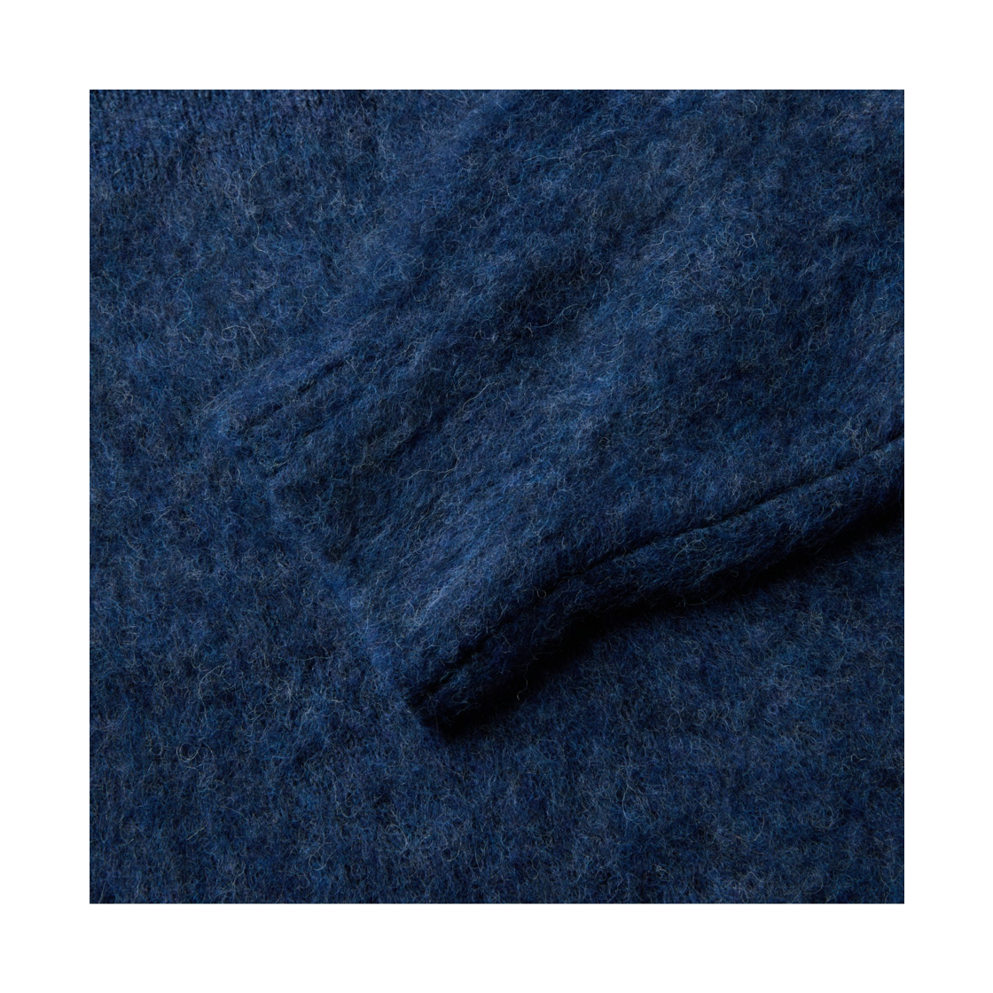 이로 오라스웨트헤어리 니트 풀오버 블루(Iro Auras Hairy Knit Pullover Blue) - 5