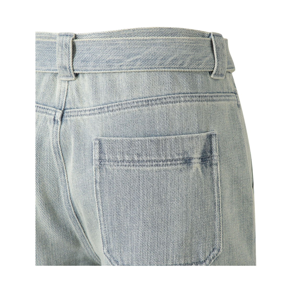 이로 알레리 워시드 데님 쇼츠 블루(Iro Alery Washed Denim Shorts Blue) - 6