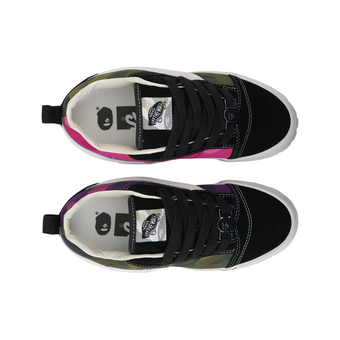 반스 x 베이프 프리미엄 뉴스쿨 카모 그린(Vans x BAPE Premium Knu-Skool Camo Green) - 5