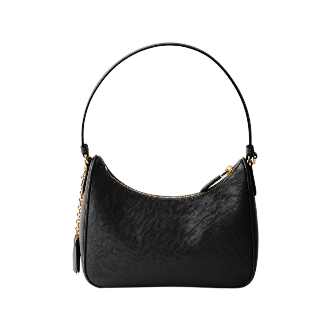 프라다 리에디션 2005 사피아노 레더 미니백 블랙(Prada Re-Edition 2005 Saffiano Leather Mini-Bag Black) - 2