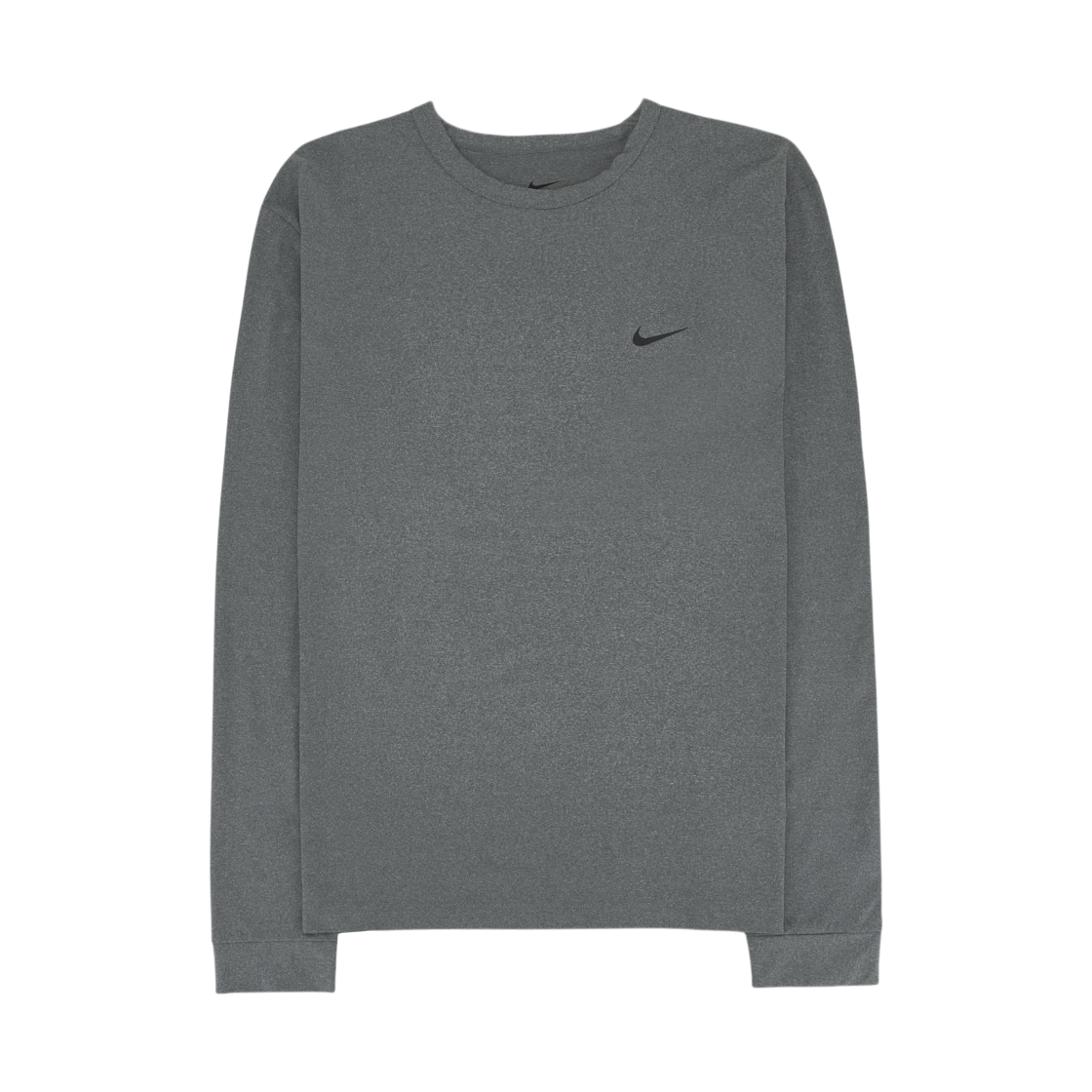 FB8584-084 Nike Dri-Fit UV Hyverse Long Sleeve Fitness Top Smoke Grey Heather - Asia