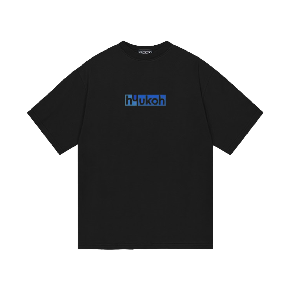 혁오 로고 티셔츠 블랙(Hyukoh Logo T-Shirt Black) - 1