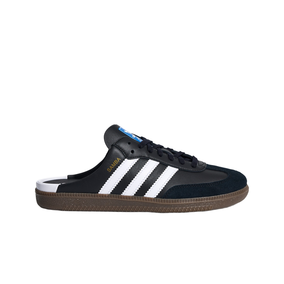LB3815 (W) Adidas Samba OG Mule Core Black Cloud White