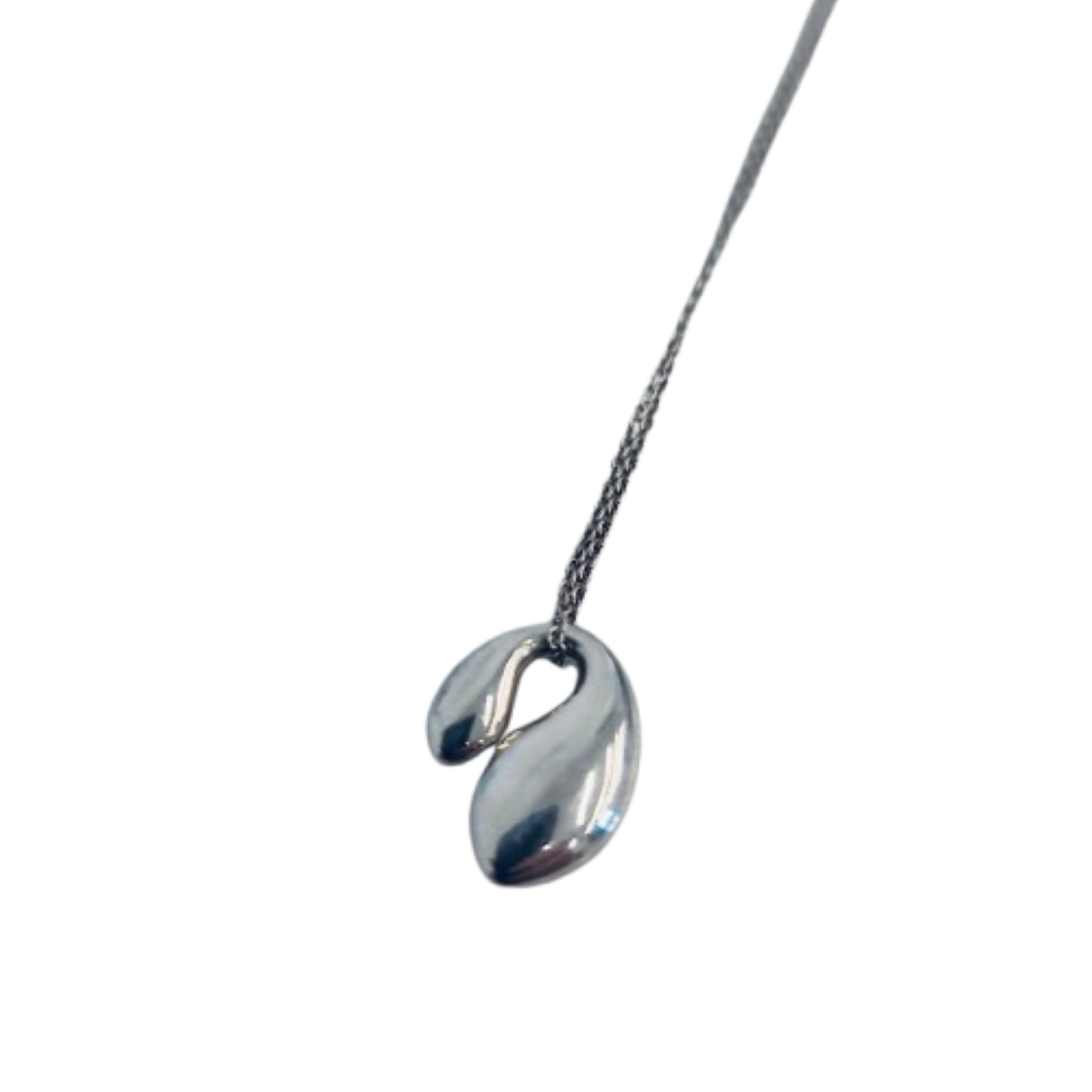 ITV934WIIF75 Tiffany & Co. Elsa Peretti Double Teardrop Pendant Necklace