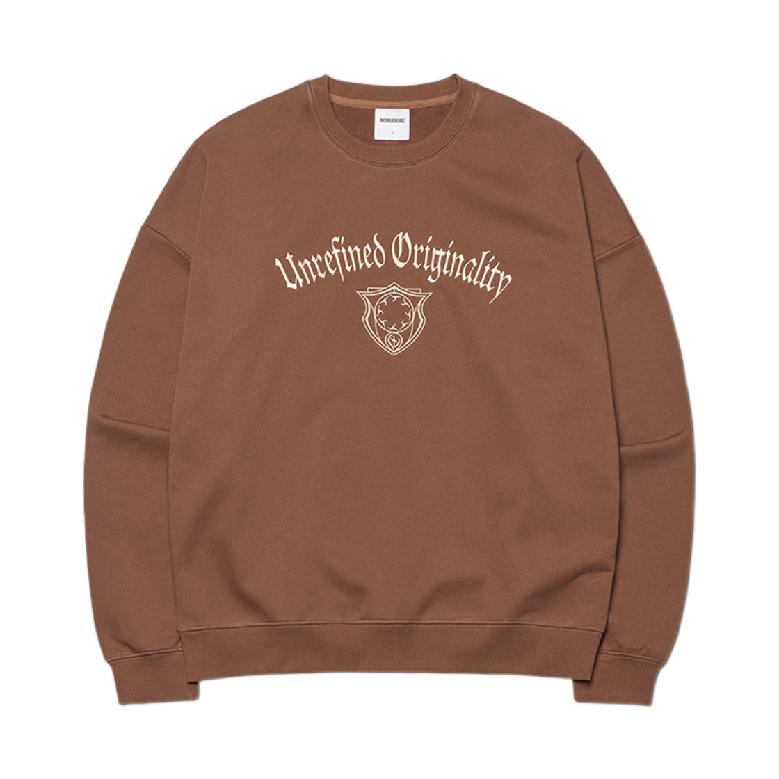 NMWF52SW02BRW NOMANUAL U.O Sweatshirt Brown