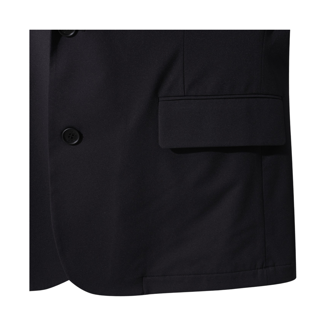 이로 프레스웨트지 화섬 싱글 테일러드 자켓 블랙(Iro Prestige Synthetic Fiber Single Tailored Jacket Black) - 6