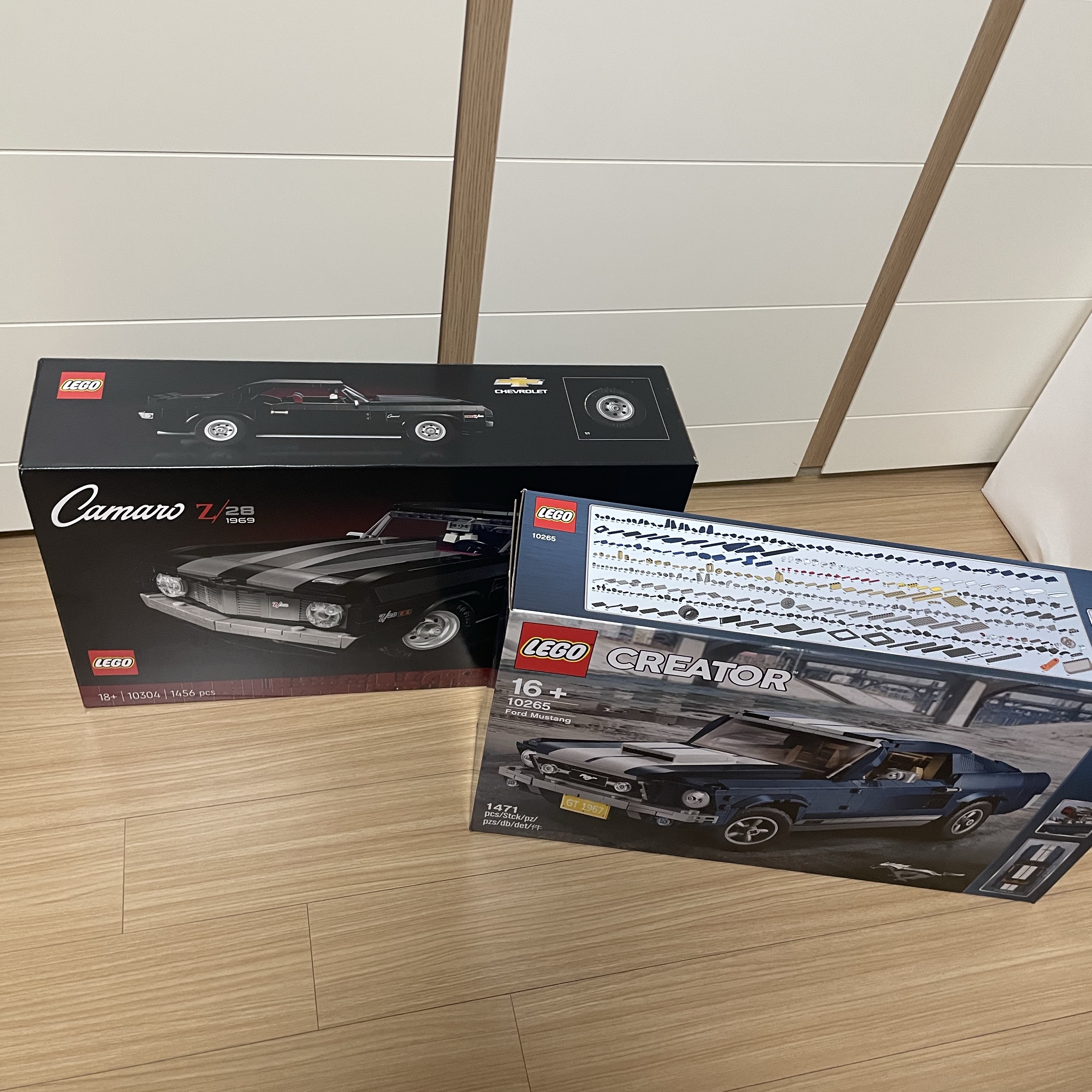 Lego Ford Mustang, Lego Chevrolet Camaro Z28 착용 스타일