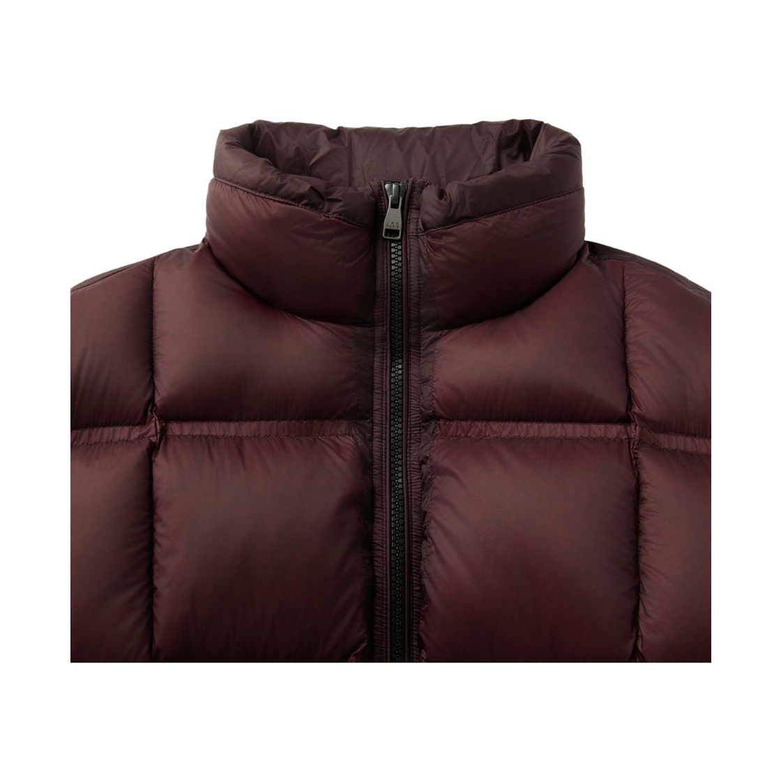 이로 이졸레 경량 7D 스웨트어 퀼팅 다운점퍼 다크 레드(Iro Isolee Lightweight 7D Square Quilted Down Jacket Dark Red) - 4