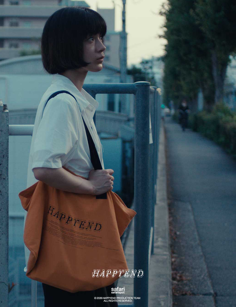 [KREAM 단독] 사파리스팟 x 해피엔드 토트 백 (오렌지)([KREAM 단독] Safarispot X Happyend Tote Bag (Orange)) - 5