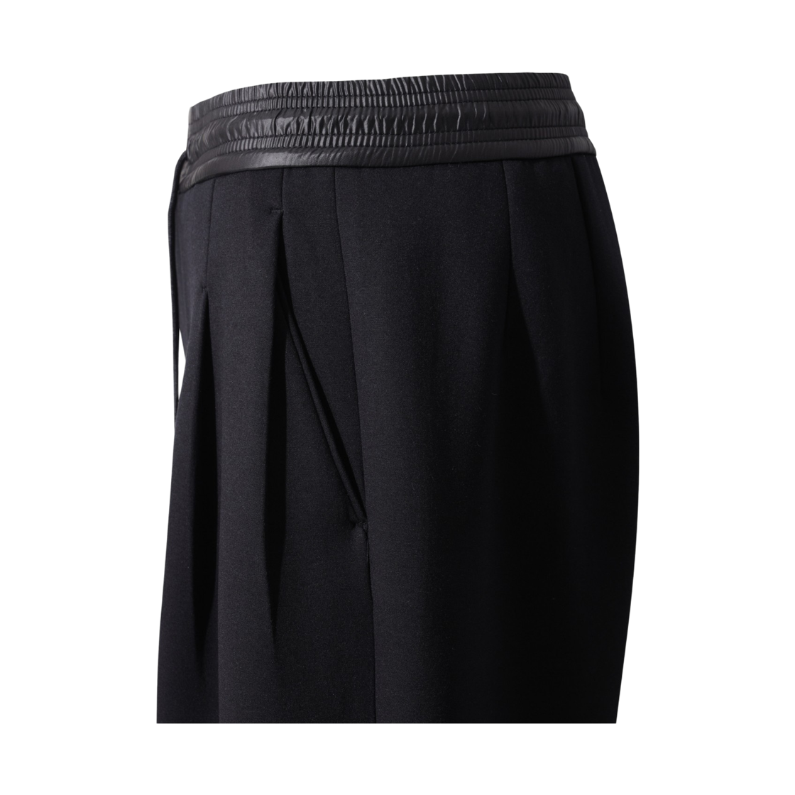 이로 수플레스웨트루즈 캐롯핏 팬츠 블랙(Iro Souplesse Loose Carrot Fit Pants Black) - 5
