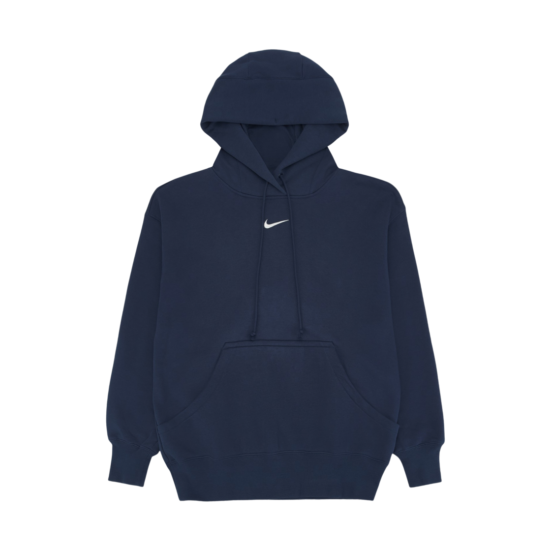 DQ5860-411 (W) Nike NSW Phoenix Fleece Oversized Pullover Hoodie Midnight Navy Sail - US/EU