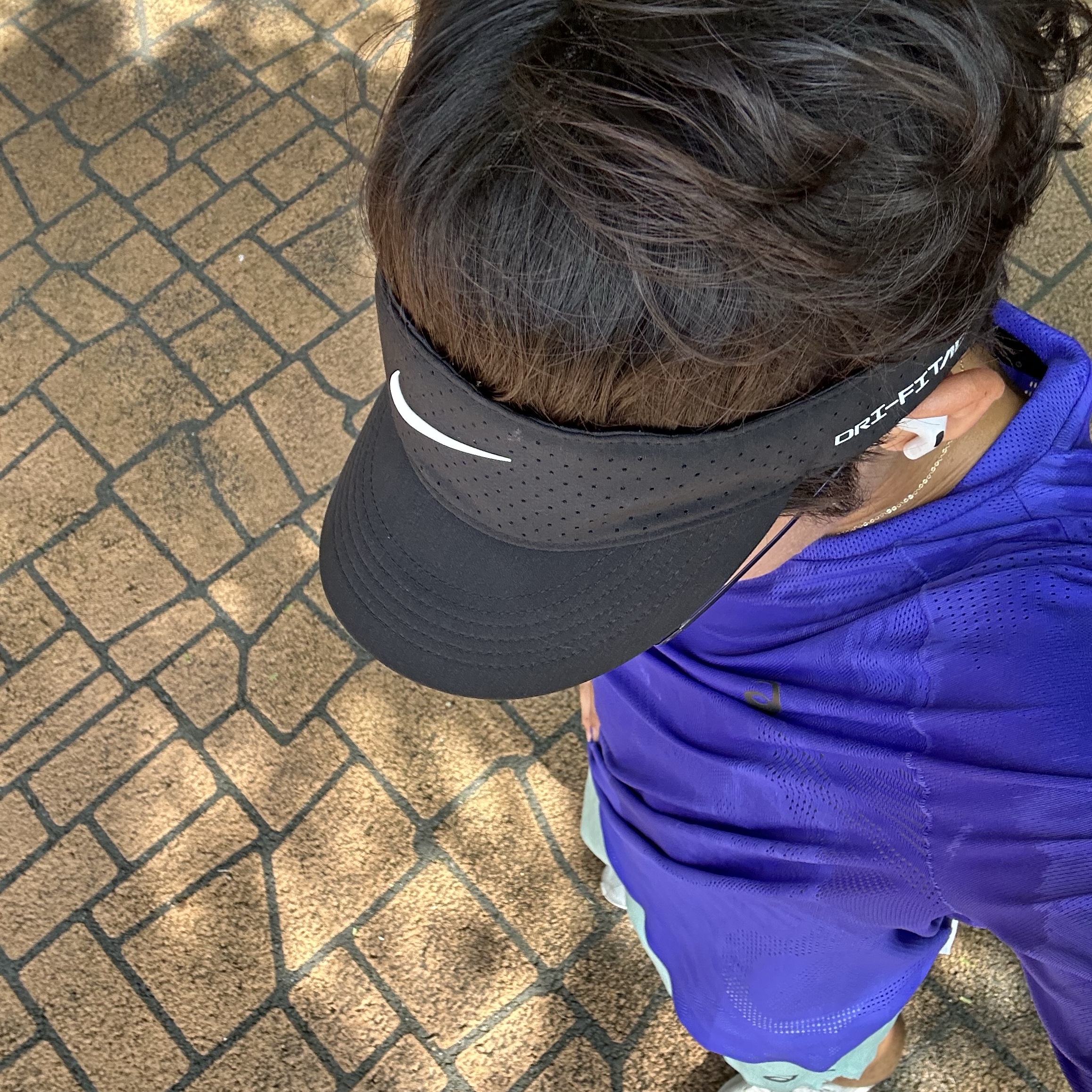 Asics Metarun Short Sleeve Shirt Cobalt Burst 착용 스타일 - 1
