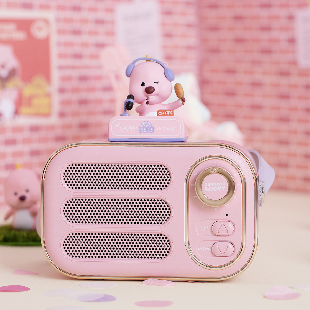 로이체 잔망루피 휴대용 무선 블루투스 스피커(Royche Zanmang Loopy Portable Wireless Bluetooth Speaker) - 3