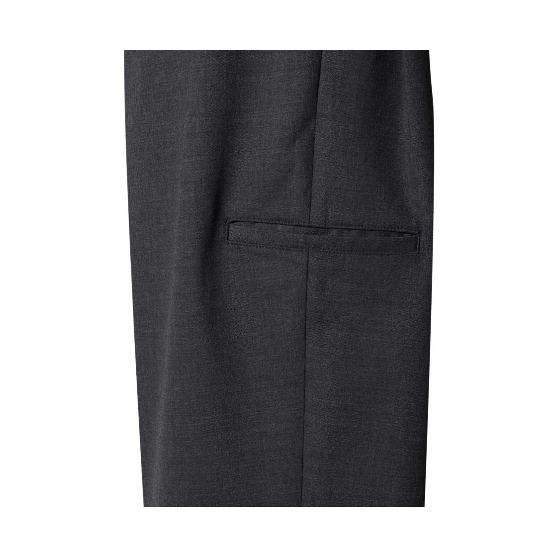 이로 레제 울혼방 벌룬핏 팬딩 슬랙스웨트블랙(Iro Leger Wool Blend Balloon Fit Banding Slacks Black) - 6