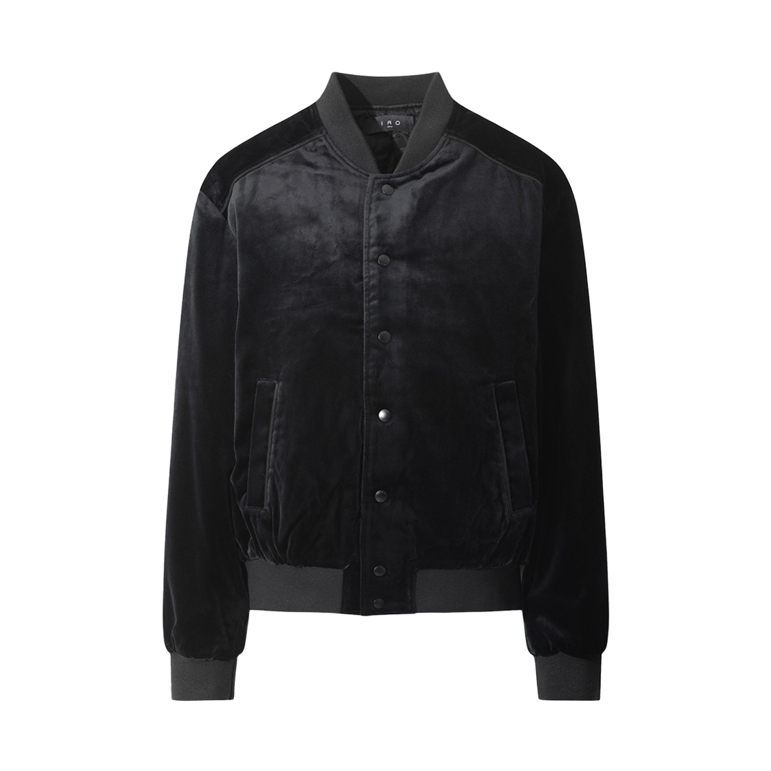 이로 바실리 벨벳 블루종 자켓 블랙(Iro Vassily Velvet Blouson Jacket Black) - 1