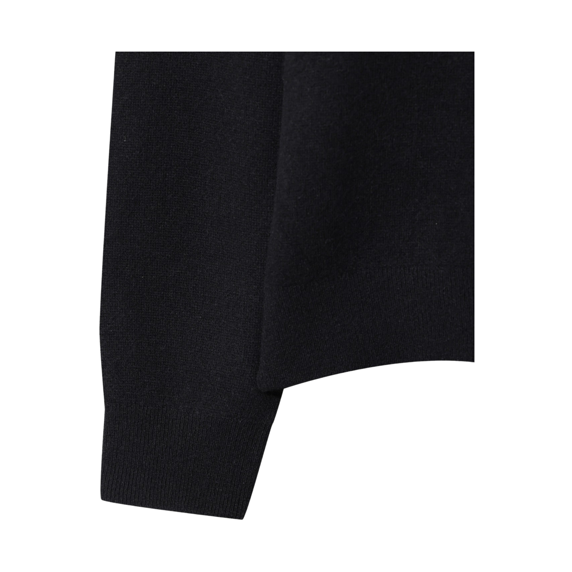 이로 에상시엘 캐시미어 블랜드 로고 자수 니트 풀오버 블랙(Iro Essentiel Cashmere Blend Logo Embroidery Knit Pullover Black) - 5