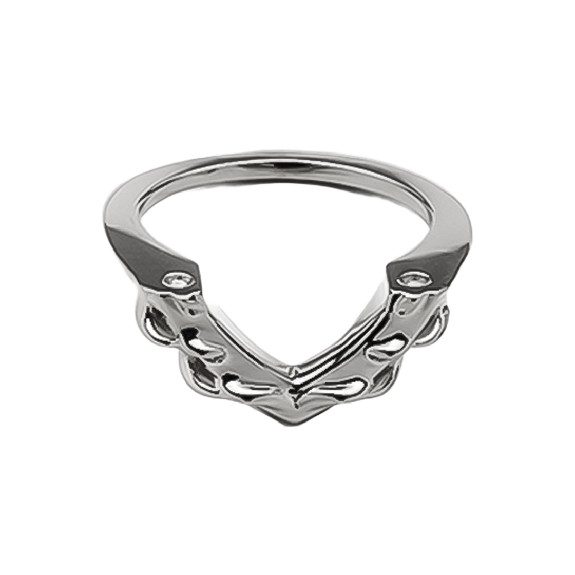휴스타드 하트 실버 링 _ 925 스텔링 실버(HUSTAD HEART SILVER RING_ 925 sterling silver) - 4
