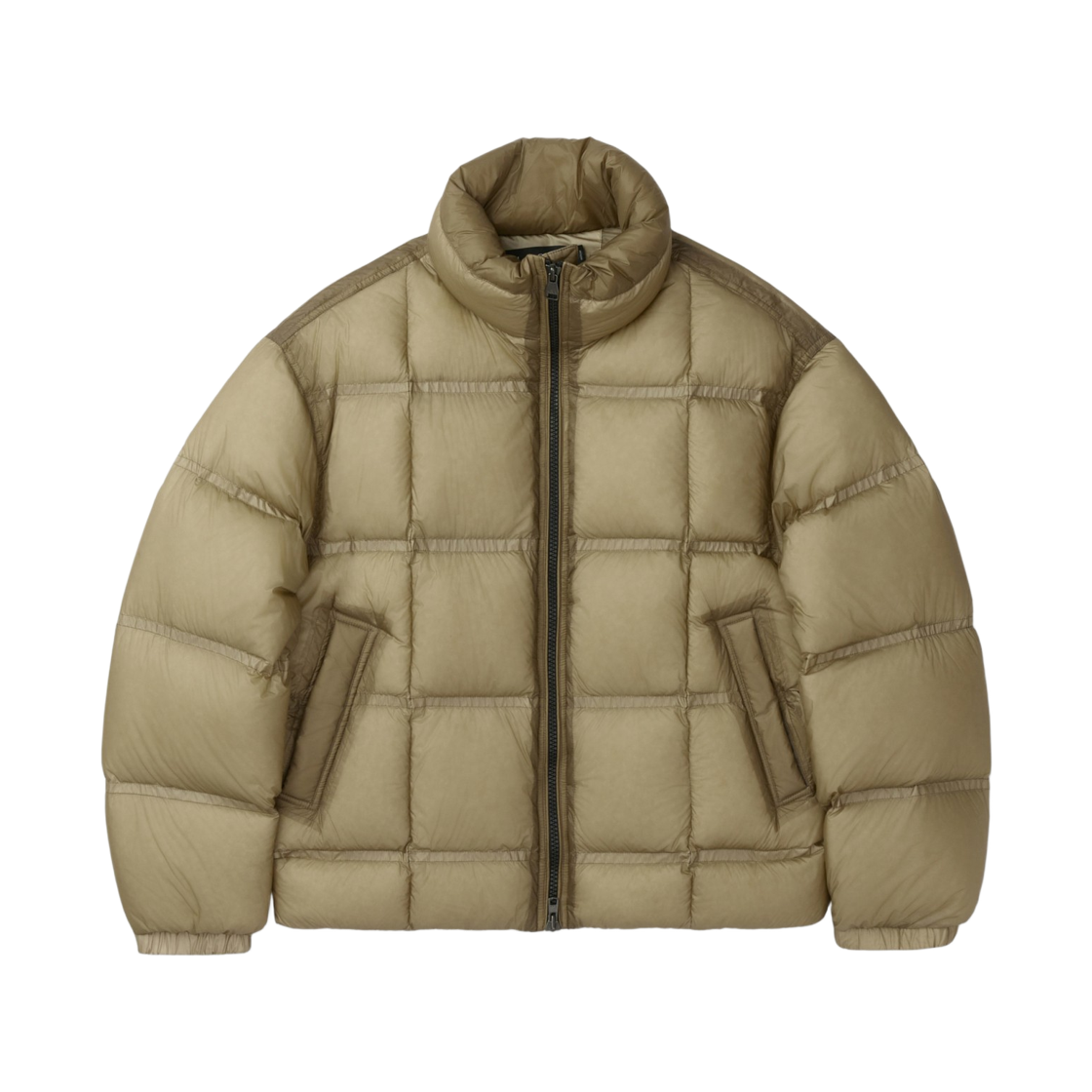 이로 이졸레 경량 7D 스웨트어 퀼팅 다운점퍼 라이트 베이지(Iro Isolee Lightweight 7D Square Quilted Down Jacket Light Beige) - 2