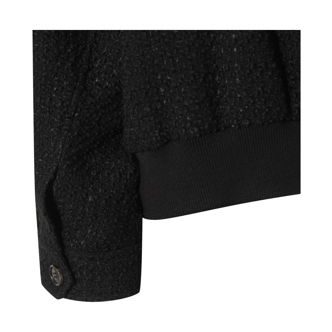 이로 마르키 트위드 하이넥 자켓 블랙(Iro Marquis Tweed High Neck Jacket Black) - 5