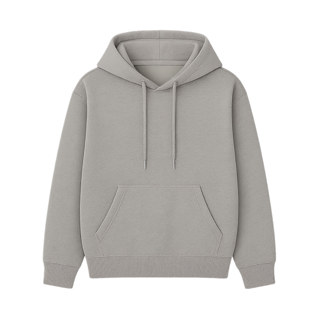 GCINCP002-메란지 GCLIP Essential Loose-Fit Sweat Hooded T-Shirt Melange