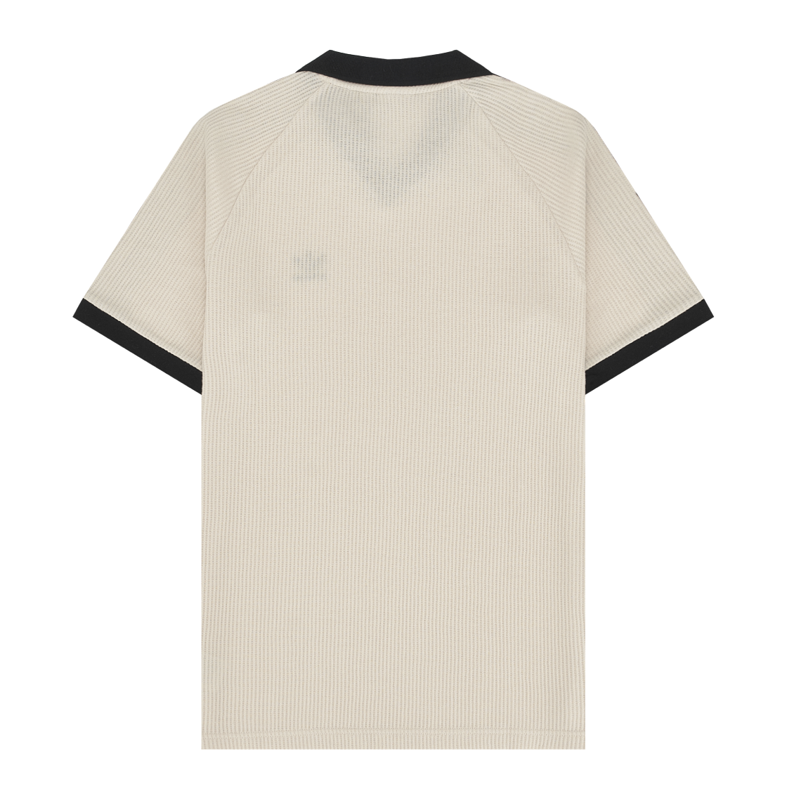 아디다스 오리지널스 와플 숏슬리브 폴로 셔츠 원더 화이트 - KR 사이즈(Adidas Originals Waffle Short Sleeve Polo Shirt Wonder White - KR Sizing) - 2