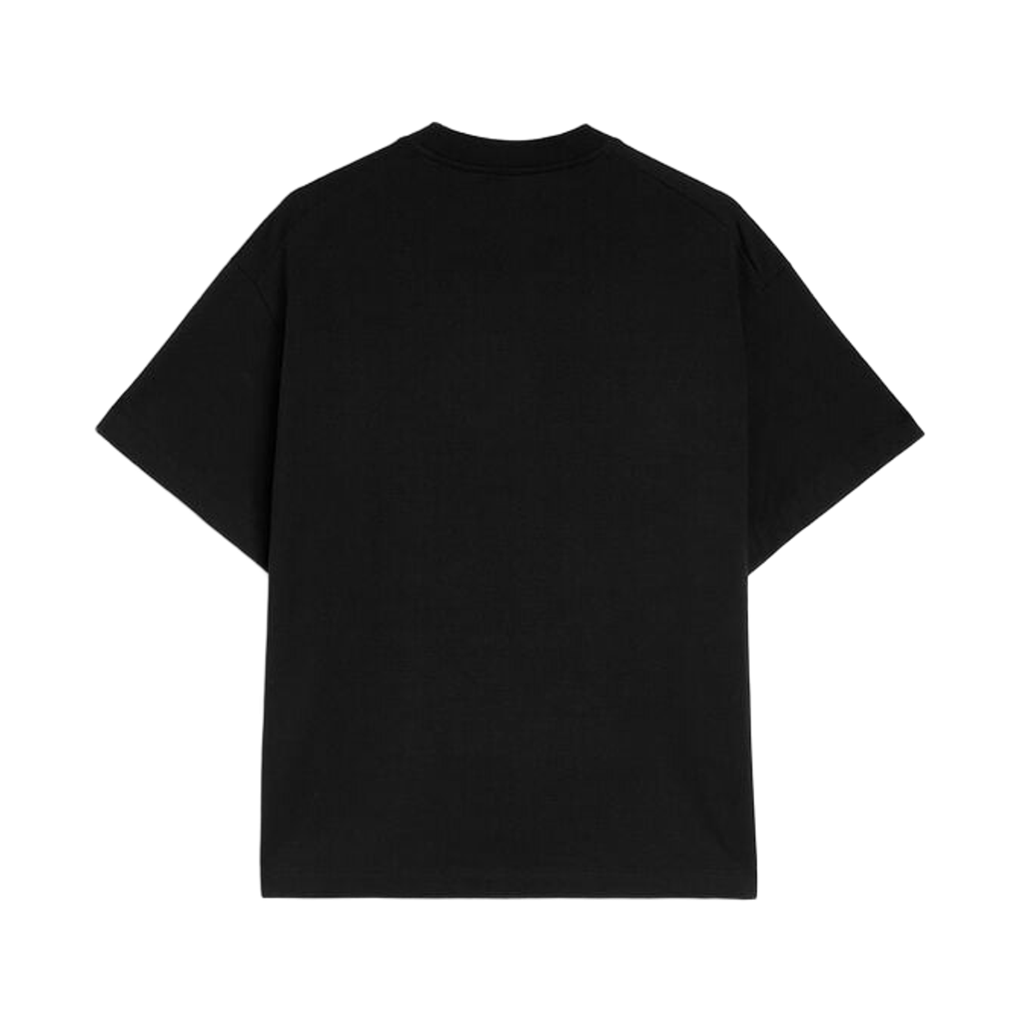 (W) 질 샌더 로고 티셔츠 블랙((W) Jil Sander Logo T-Shirt Black) - 2