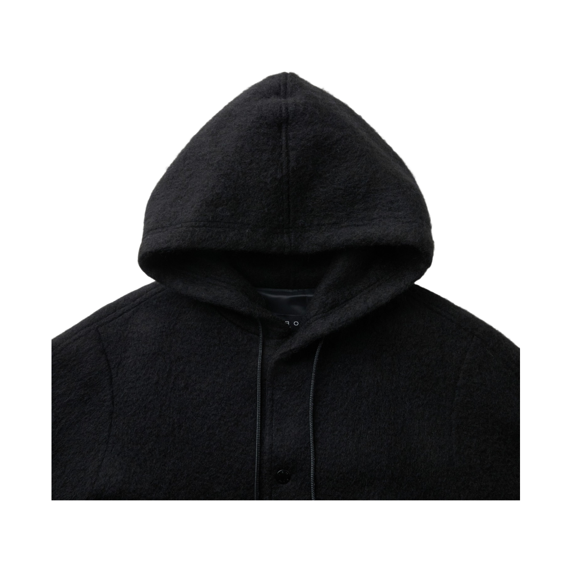 이로 무스웨트헤어리 후드 점퍼 블랙(Iro Mousse Hairy Hood Jumper Black) - 4