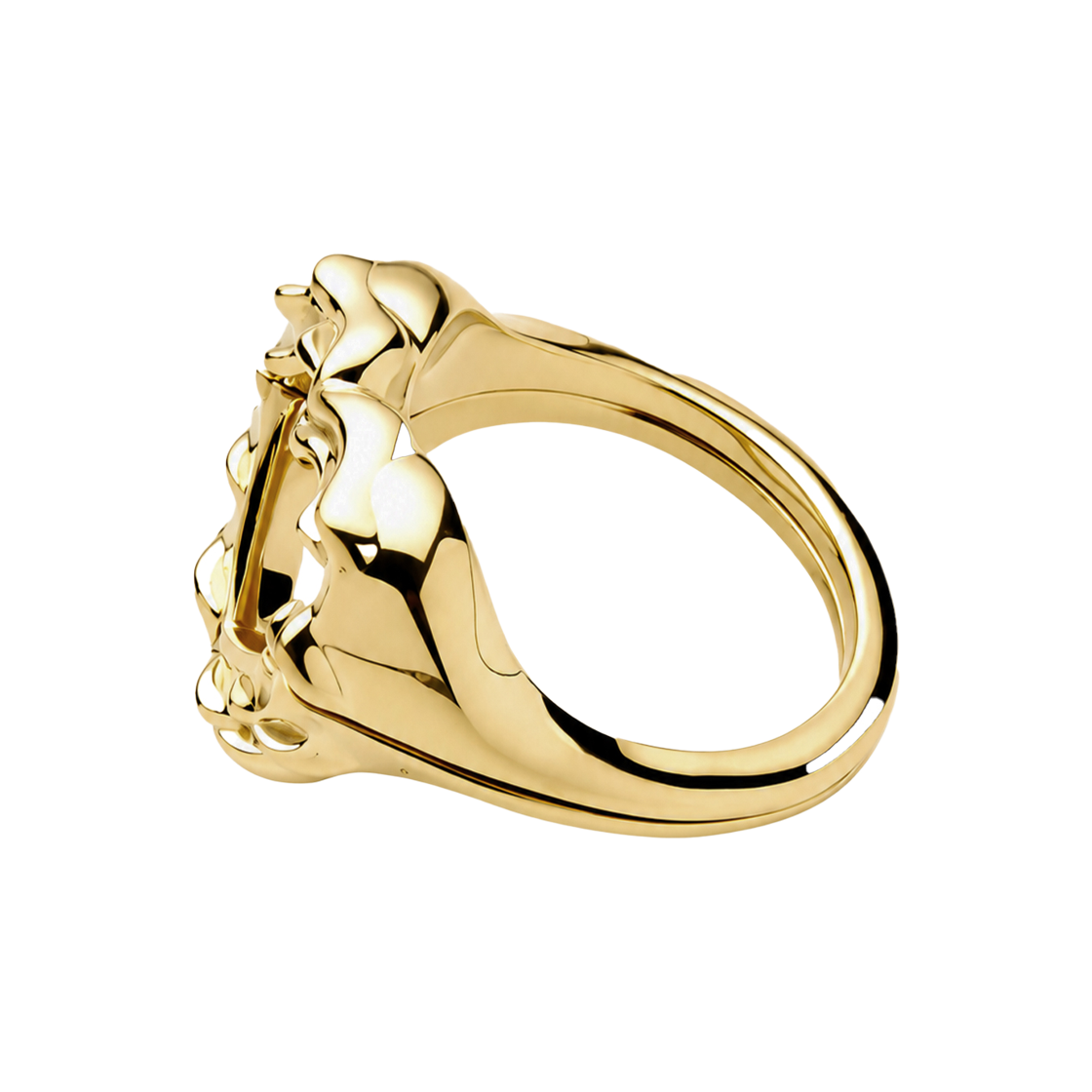 휴스타드 하트 골드 링 _ 925 스텔링 실버 & 14k 골드 하트 링(HUSTAD HEART GOLD RING_ 925 sterling silver) - 2