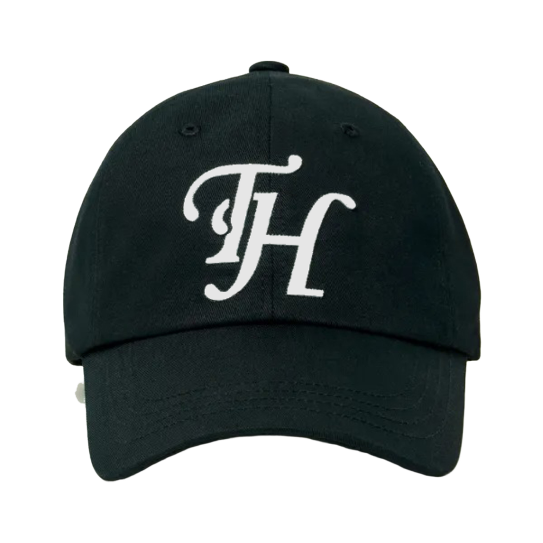 THUBC00451BKS Traffic Harmony TH Logo Applique Deep Fit Ball Cap Black
