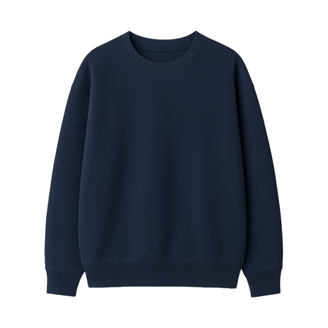 지크립 에센셜 크루넥 오버핏 스웻 맨투맨 티셔츠 네이비(GCLIP Essential Crewneck Oversized Sweat Sweatshirt T-Shirt Navy) - 2