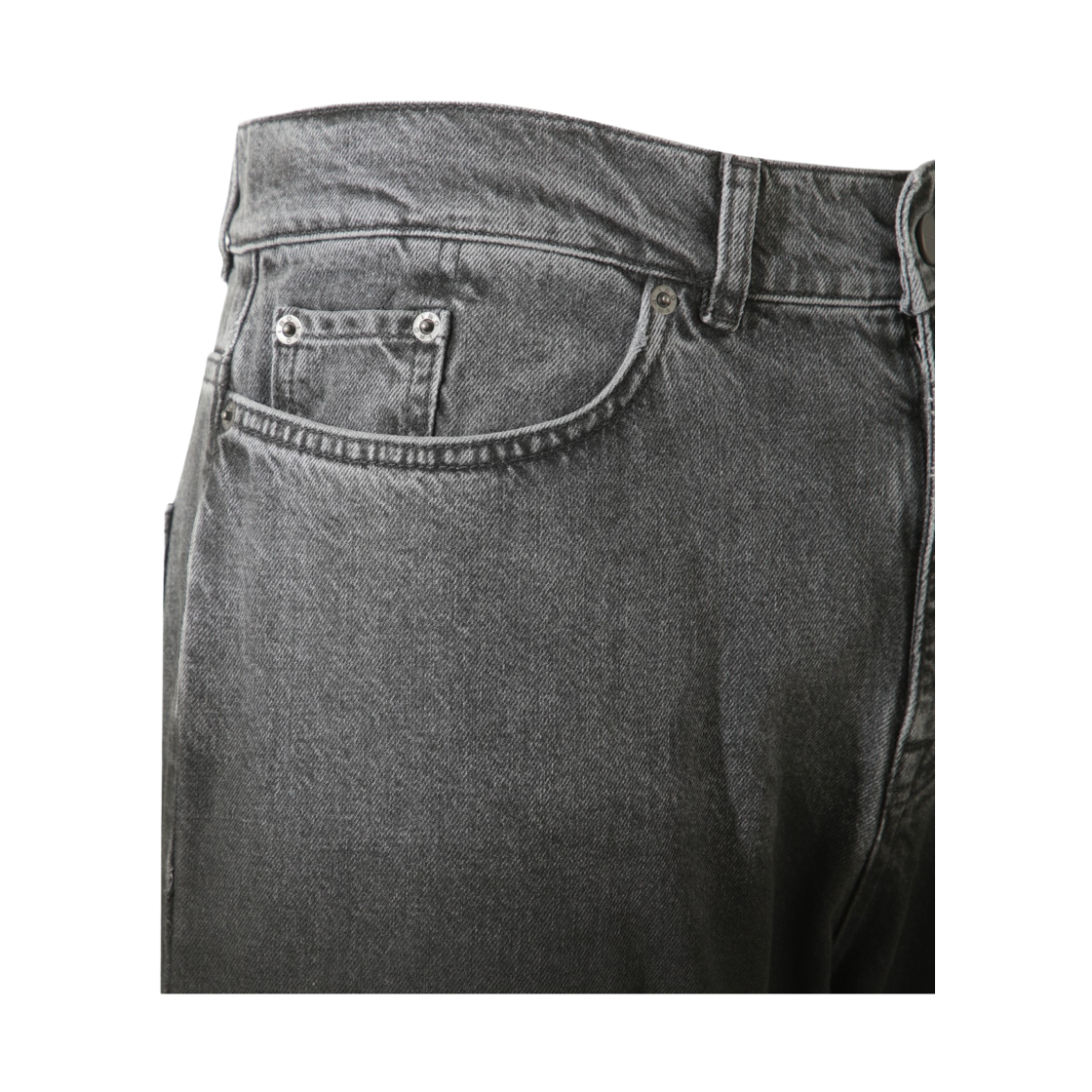 이로 시모니 그라데이션 와이드 데님 팬츠 다크 그레이(Iro Simoni Gradient Wide Denim Pants Dark Gray) - 5