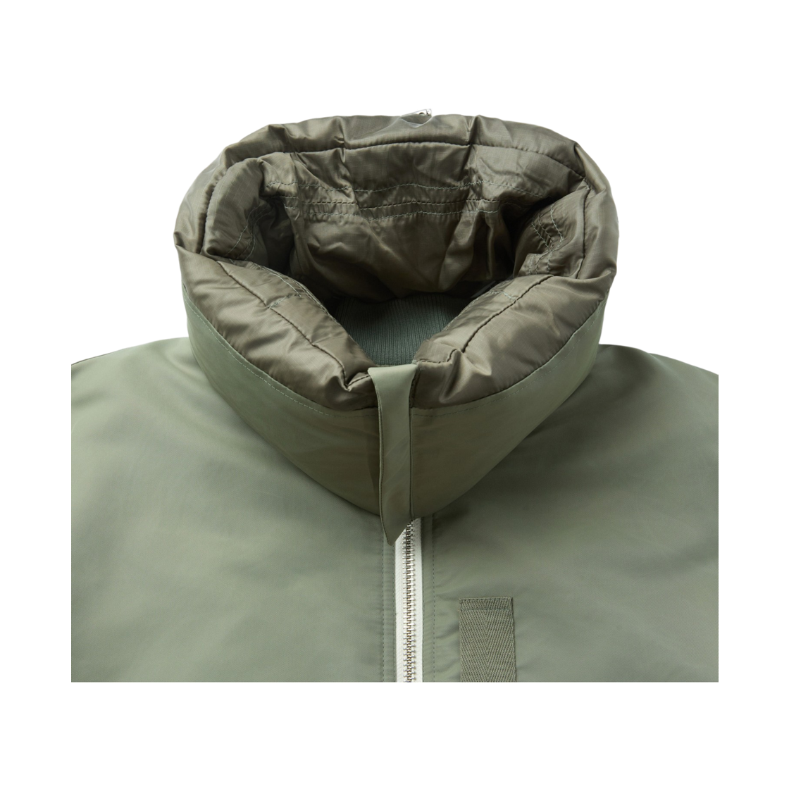 이로 아비우스웨트올메텍스웨트넥 워머 MA-1 항공점퍼 카키(Iro Avius Allmetex Neck Warmer Ma-1 Bomber Jacket Khaki) - 4