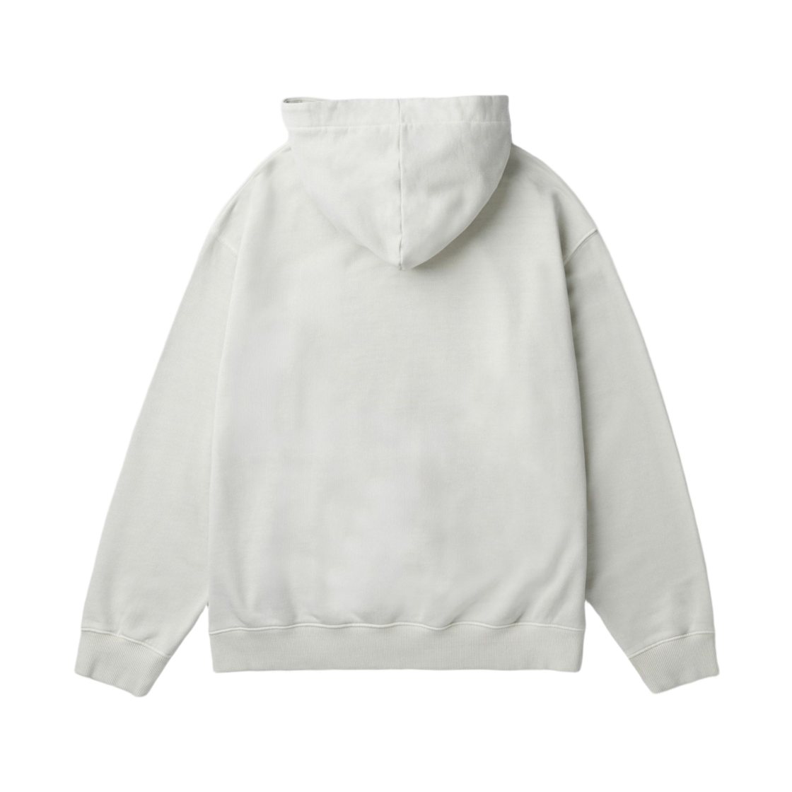 이로 뉘아주 로고 아플리케 다잉 후디 라이트 그레이(Iro Nuage Logo Applique Dyeing Hoodie Light Gray) - 3