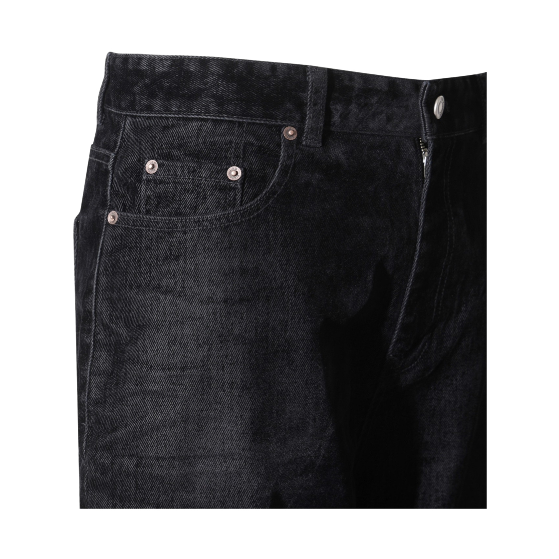 이로 나크르 벨벳 데님 팬츠 블랙(Iro Nacre Velvet Denim Pants Black) - 5