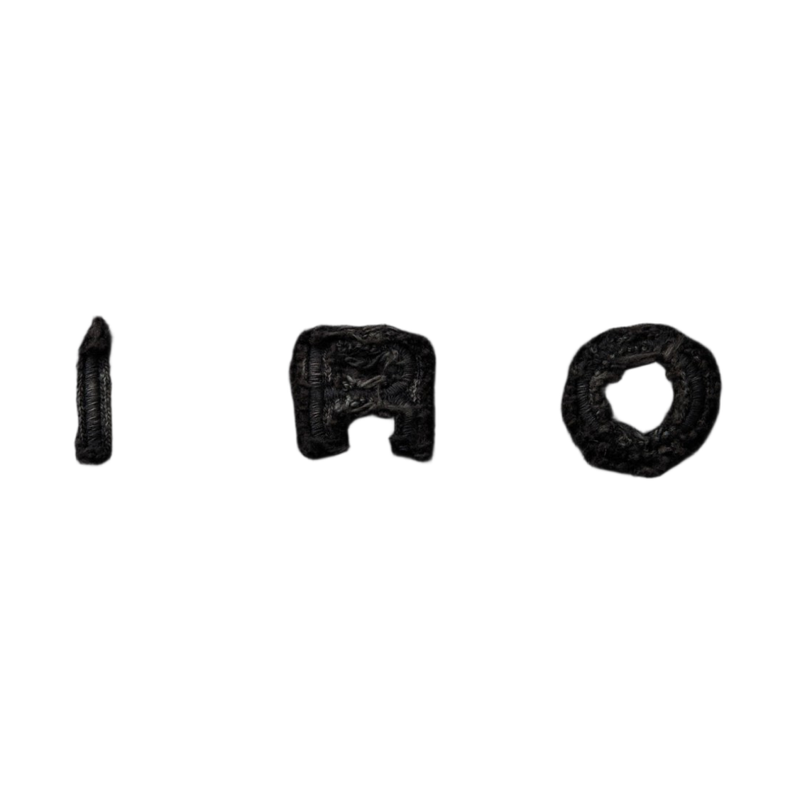 이로 푸그 백로고 아트웍 다잉 후드 집업 블랙(Iro Fugue Back Logo Artwork Dyeing Hood Zip-Up Black) - 5