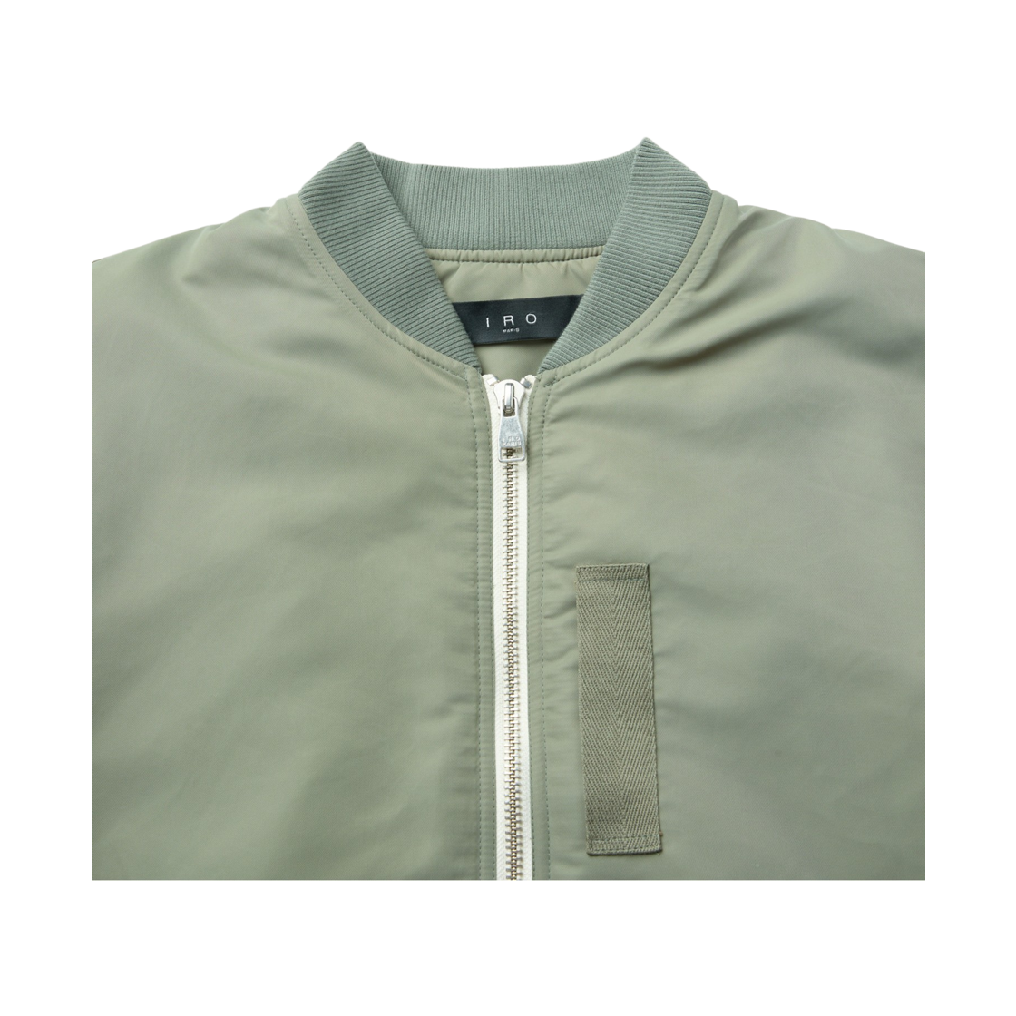 이로 아비우스웨트올메텍스웨트넥 워머 MA-1 항공점퍼 카키(Iro Avius Allmetex Neck Warmer Ma-1 Bomber Jacket Khaki) - 5