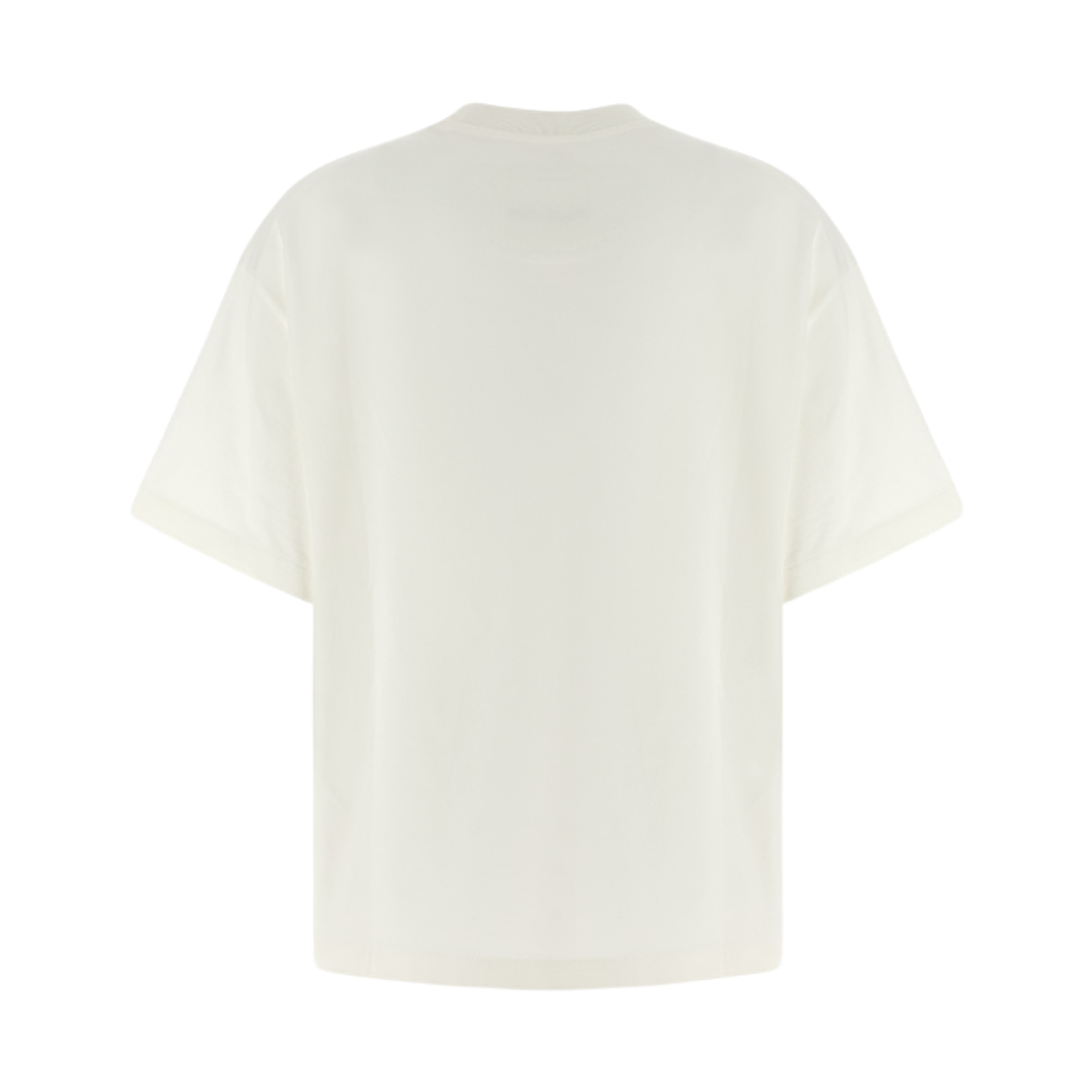 (W) 질 샌더 로고 코튼 티셔츠 내츄럴((W) Jil Sander Logo Cotton T-Shirt Natural) - 2