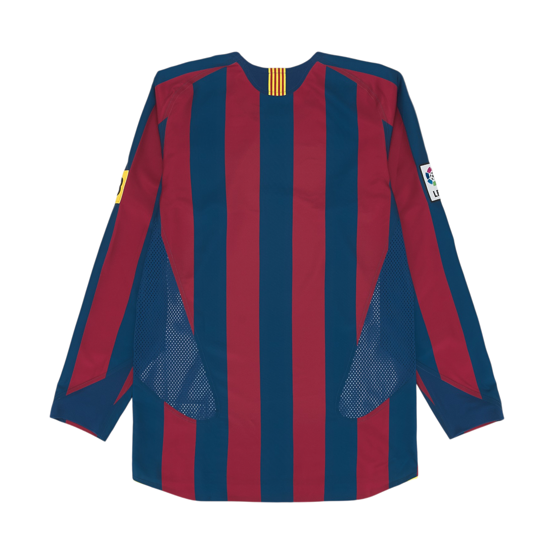 나이키 FC 바르셀로나 2005/06 레트로 사커 레플리카 롱슬리브 저지 (HQ1461-471) (논 마킹 버전)(Nike FC Barcelona 2005/06 Retro Soccer Replica Long-Sleeve Jersey (HQ1461-471) (Non Marking Ver.)) - 2