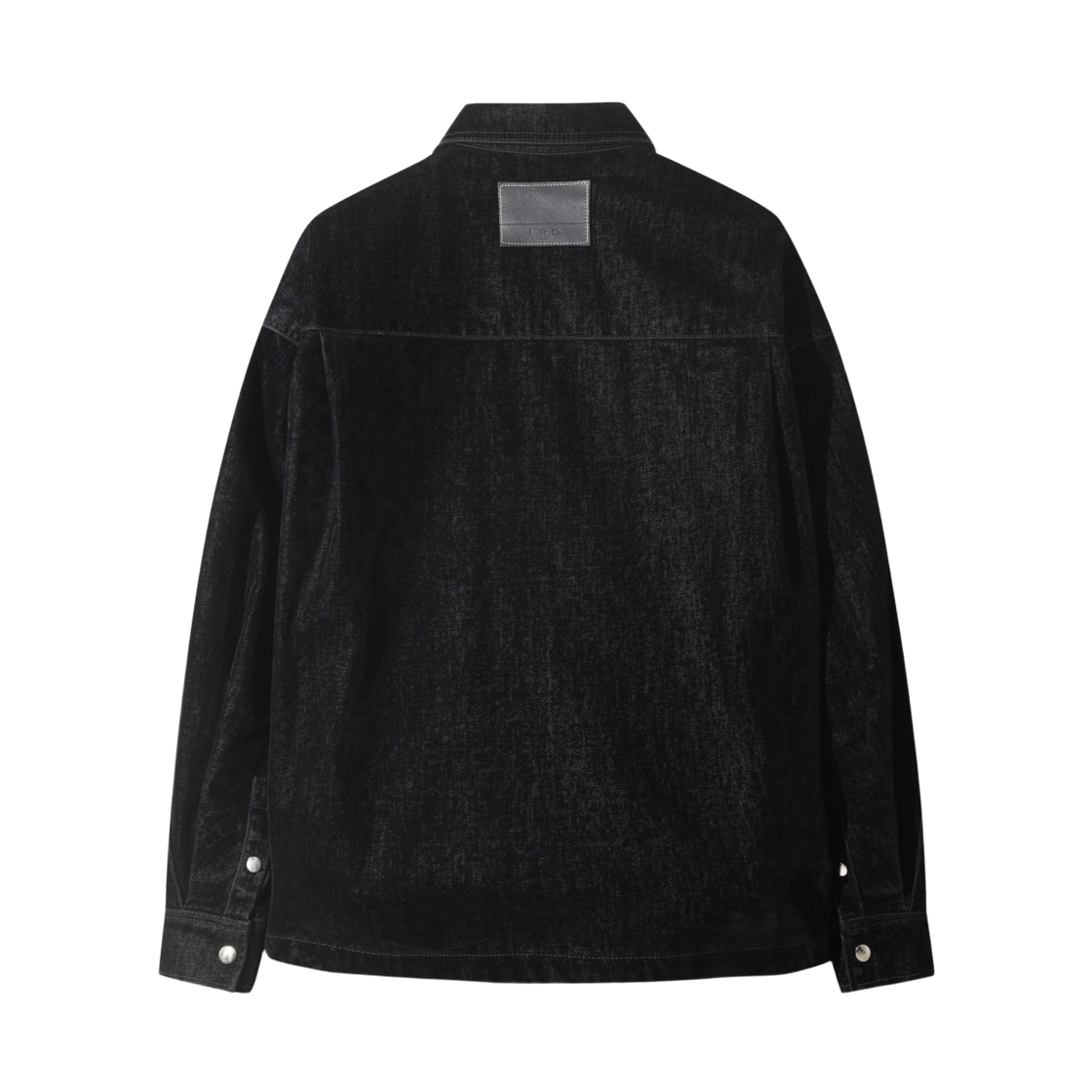이로 뤼스웨트르 벨벳 셔켓 블랙(Iro Lustre Velvet Shirt Jacket Black) - 3
