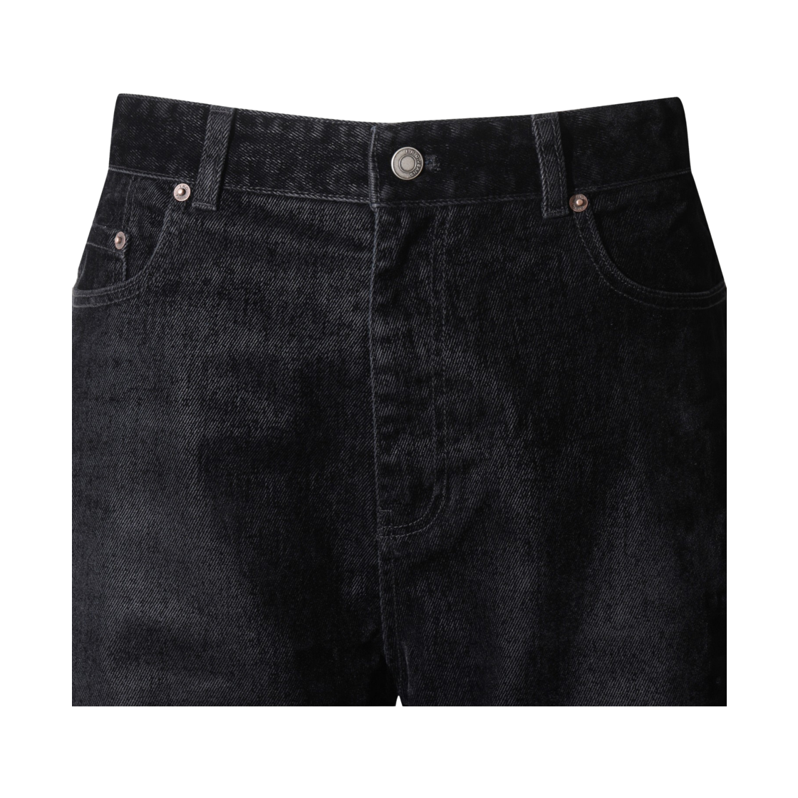 이로 나크르 벨벳 데님 팬츠 블랙(Iro Nacre Velvet Denim Pants Black) - 4