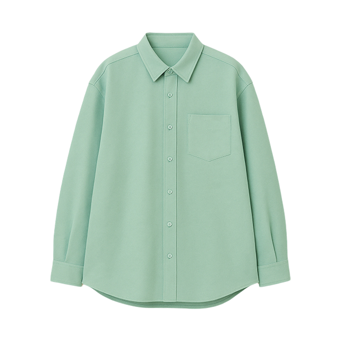 GCIN7924-민트 GCLIP Essential Loose-Fit Oxford Shirt Mint