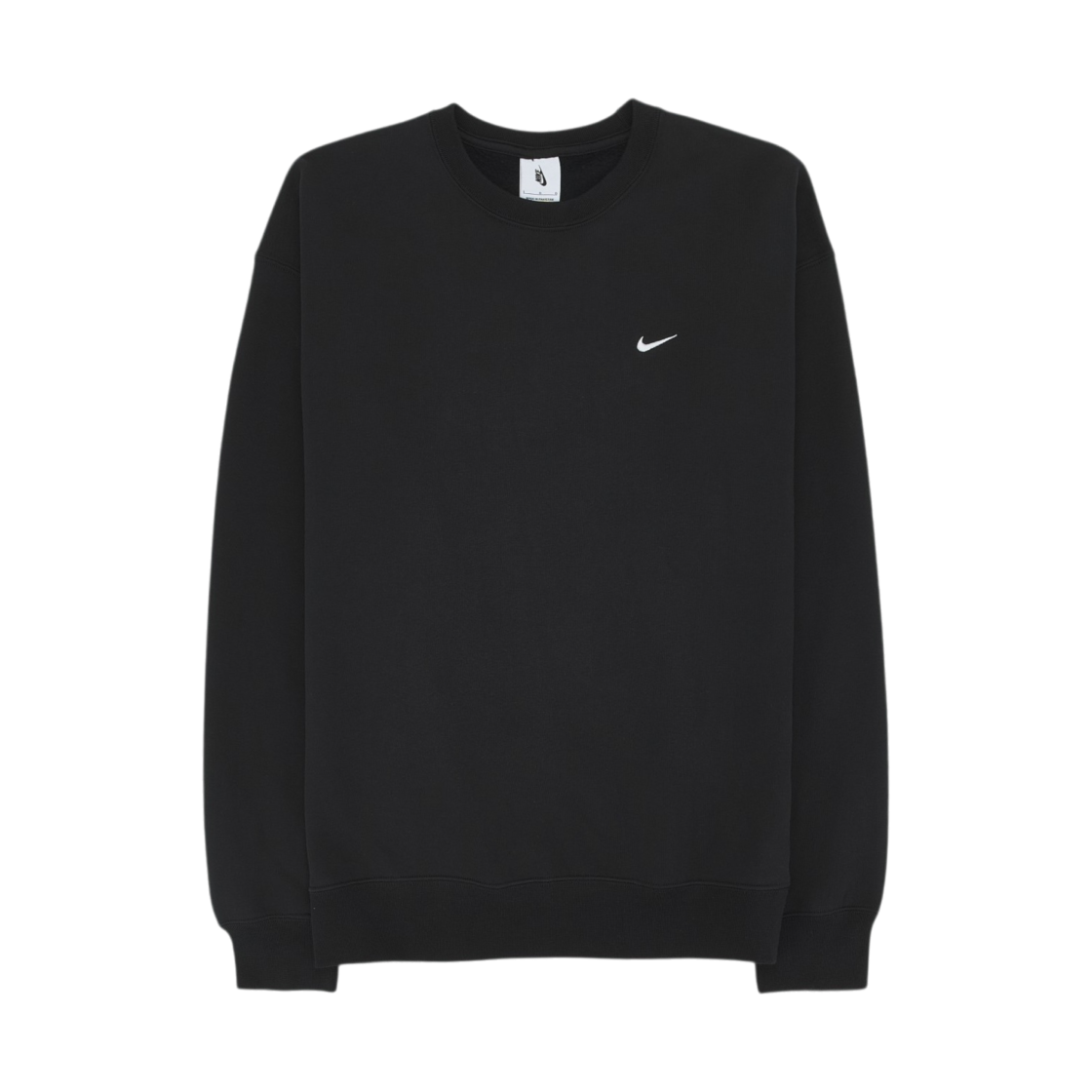 나이키 솔로 스우시 플리스 크루 블랙 - US/EU(Nike Solo Swoosh Fleece Crew Black - US/EU) - 1