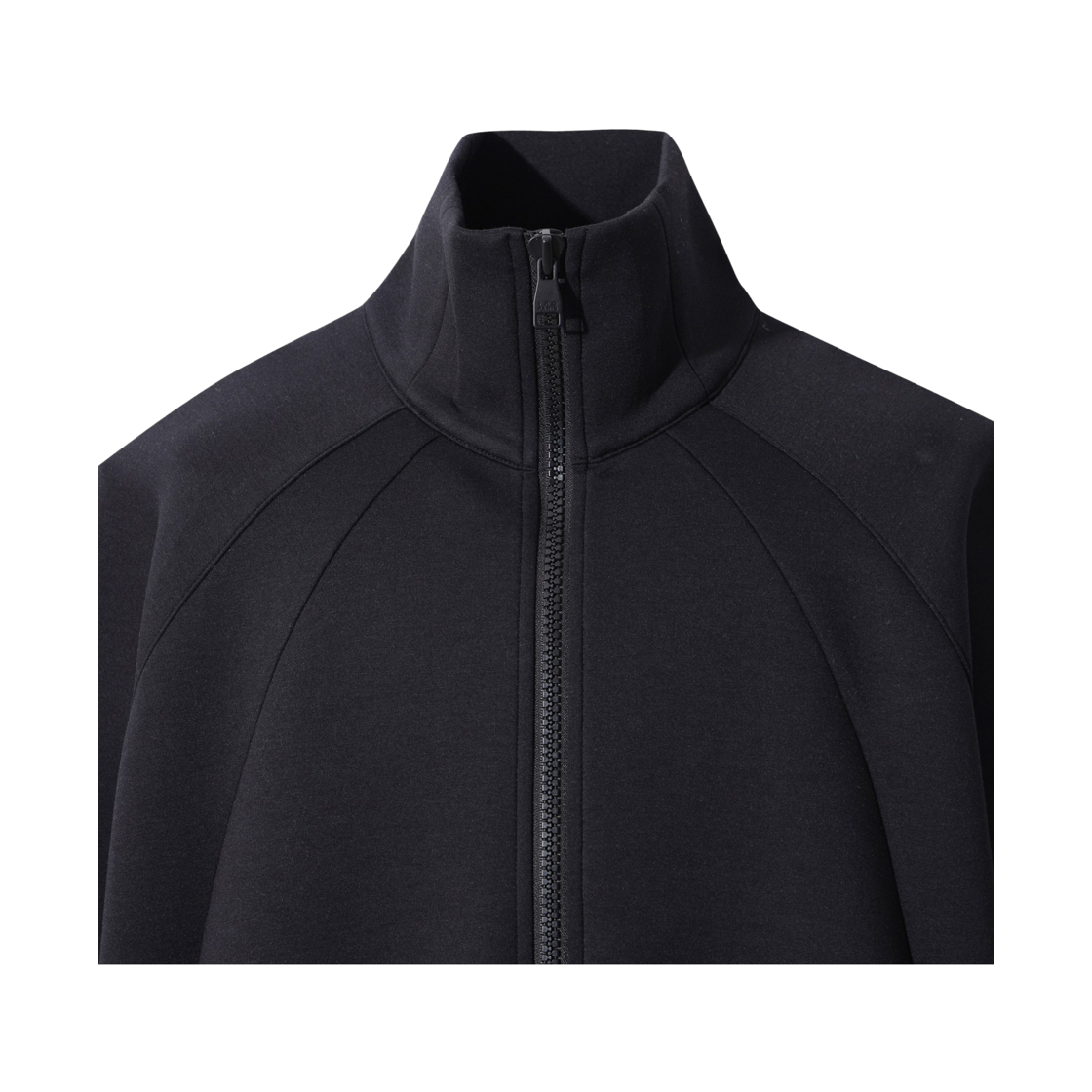 이로 씨디피 쿠션지 풀집업 티셔츠 블랙(Iro Cdp Cushion Fabric Full-Zip T-Shirt Black) - 4