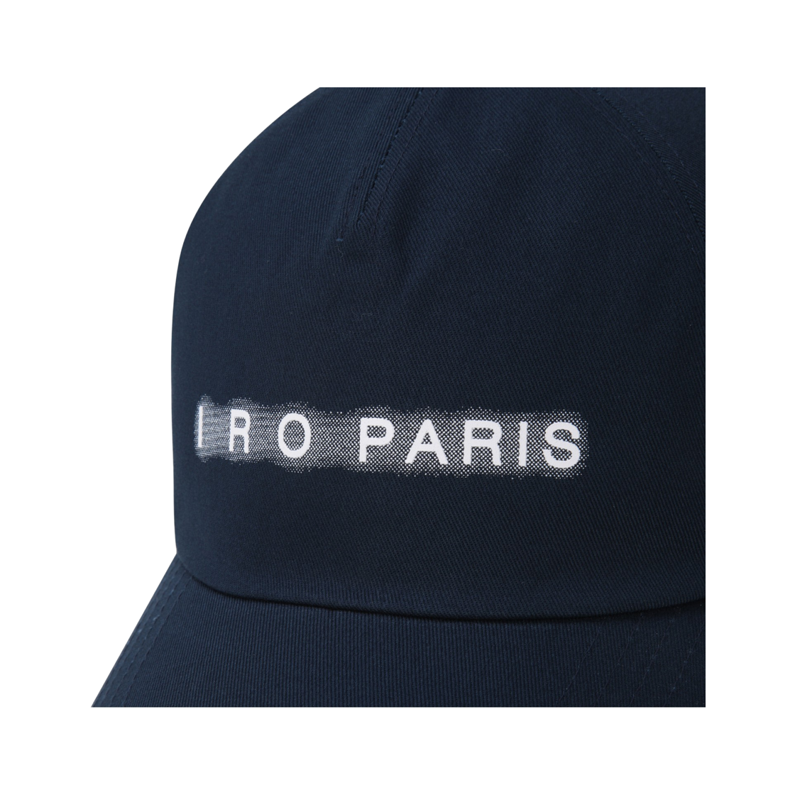 이로 닷 코튼 스웨트레이 로고 볼캡 네이비(Iro Dot Cotton Spray Logo Ball Cap Navy) - 4