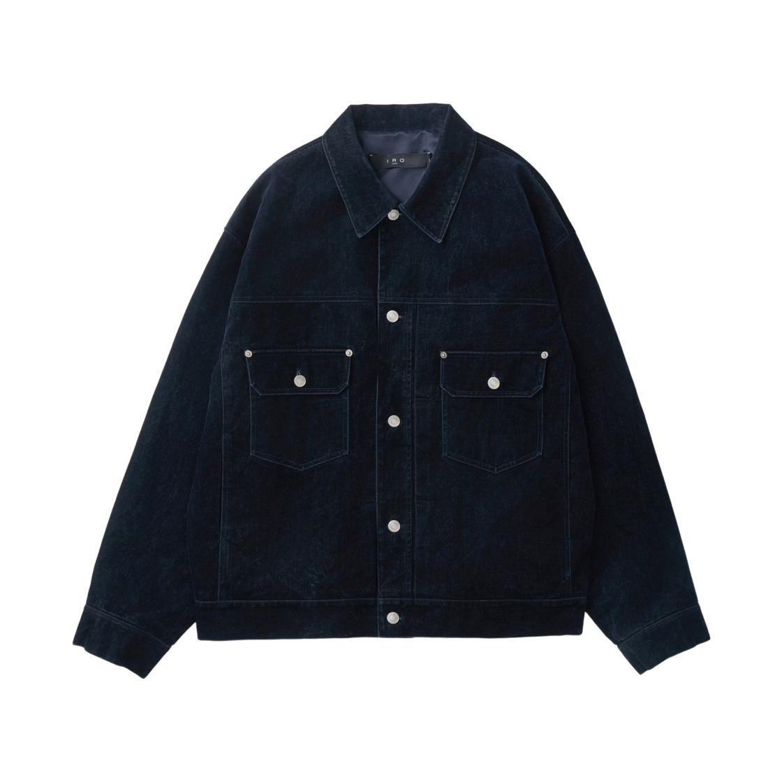 이로 뤼시드 벨벳 트러커 네이비(Iro Lucide Velvet Trucker Navy) - 2