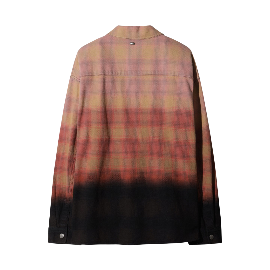 이로 에카유 페이딩 체크 셔츠 레드(Iro Ecaille Fading Check Shirt Red) - 3